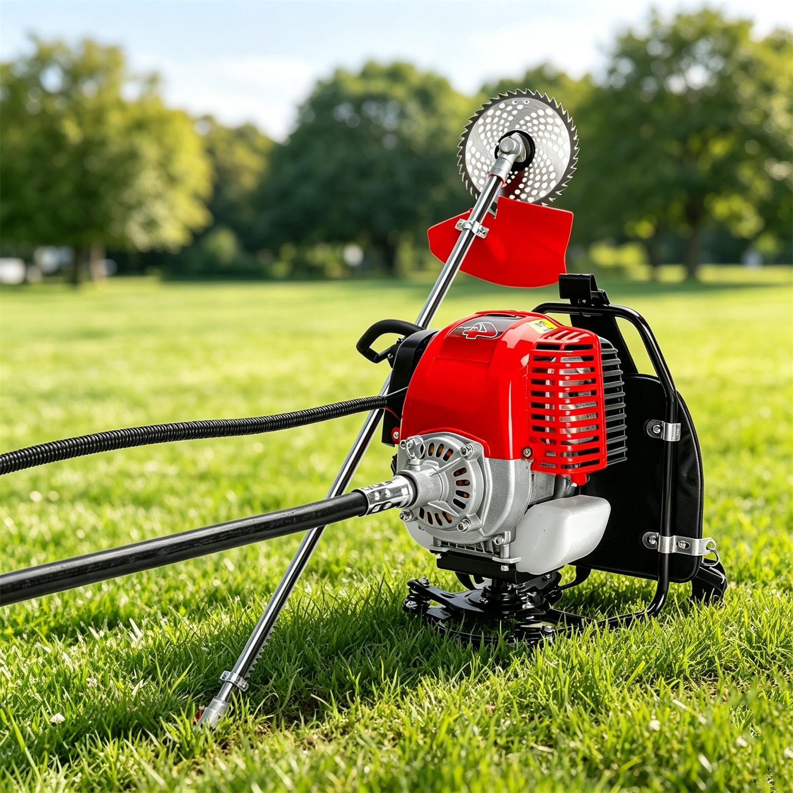 2-Stroke & 4-Stroke Backpack Gas Grass Trimmer